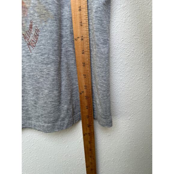 Alexander McQueen Lion Butterfly Graphic T-Shirt Gray IT 44 (US 8) - Picture 12 of 12